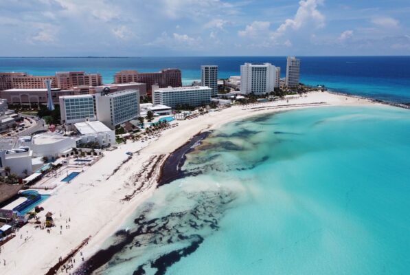 Brown Smelly Seaweed Called Sargassum Invading Most Popular Caribbean Destinations